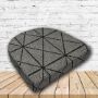 Richloom Solarium Amero Shadow Boxed Patio Contoured Dining Chair Seat Cushions –Wicker Chair Cushions