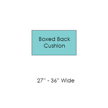Picture of 08 - Boxed Back Only 27" to 36" Wide