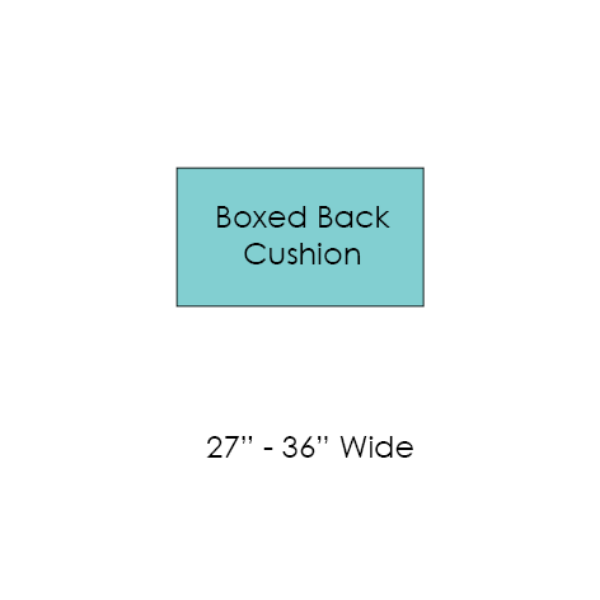Picture of 08 - Boxed Back Only 27" to 36" Wide