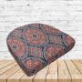 Richloom Solarium Besetta Nautical Boxed Patio Contoured Dining Chair Seat Cushions –Wicker Chair Cushions