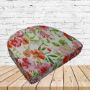 Richloom Solarium Bettina Garden Boxed Patio Contoured Dining Chair Seat Cushions –Wicker Chair Cushions