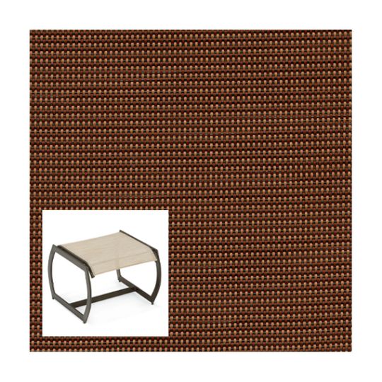 Phifer Madras Tweed Clay Ottoman or Chair Bottom Replacement Sling Fabric