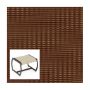 Phifer Madras Tweed Clay Ottoman or Chair Bottom Replacement Sling Fabric