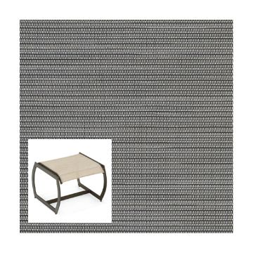 Phifer Metallica Platinum Ottoman or Chair Bottom Replacement Sling Fabric