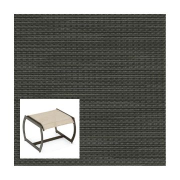 Phifer Metallica Smoke Ottoman or Chair Bottom Replacement Sling Fabric