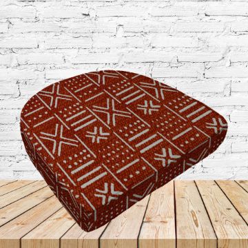 Richloom Solarium Brevard Mesa Boxed Patio Contoured Dining Chair Seat Cushions –Wicker Chair Cushions