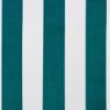 Richloom Solarium Cabana Peacock Boxed Patio Contoured Dining Chair Seat Cushions –Wicker Chair Cushions