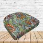 Richloom Solarium Copeland Fiesta Boxed Patio Contoured Dining Chair Seat Cushions –Wicker Chair Cushions