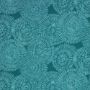 Richloom Solarium Crossway Aqua Boxed Patio Contoured Dining Chair Seat Cushions –Wicker Chair Cushions