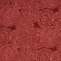 Richloom Solarium Crossway Mulberry Boxed Patio Contoured Dining Chair Seat Cushions –Wicker Chair Cushions