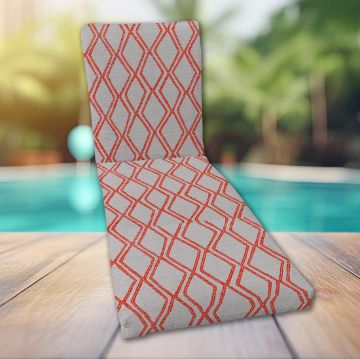 Classic Universal Chaise Lounge Cushions | Sunbrella Voyage Tamale Fabric | 3 Sizes