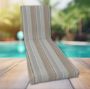 Classic Universal Chaise Lounge Cushions | Sunbrella Trusted Fog Fabric | 3 Sizes