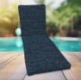 Classic Universal Chaise Lounge Cushions | Sunbrella Platform Indigo Fabric | 3 Sizes