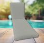 Classic Universal Chaise Lounge Cushions | Sunbrella Seagull Salt Fabric | 3 Sizes