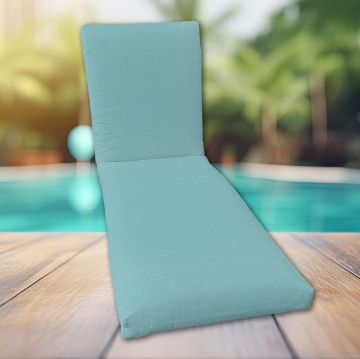 Classic Universal Chaise Lounge Cushions | Sunbrella Canvas Fabric | 3 Sizes