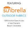 Classic Universal Chaise Lounge Cushions | Sunbrell Fabric | 3 Sizes