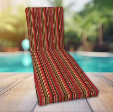 Classic Universal Chaise Lounge Cushions | Sunbrella Fabric | 3 Sizes