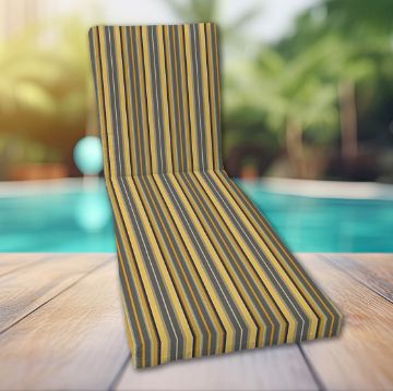 Classic Universal Chaise Lounge Cushions | Sunbrella Fabric | 3 Sizes