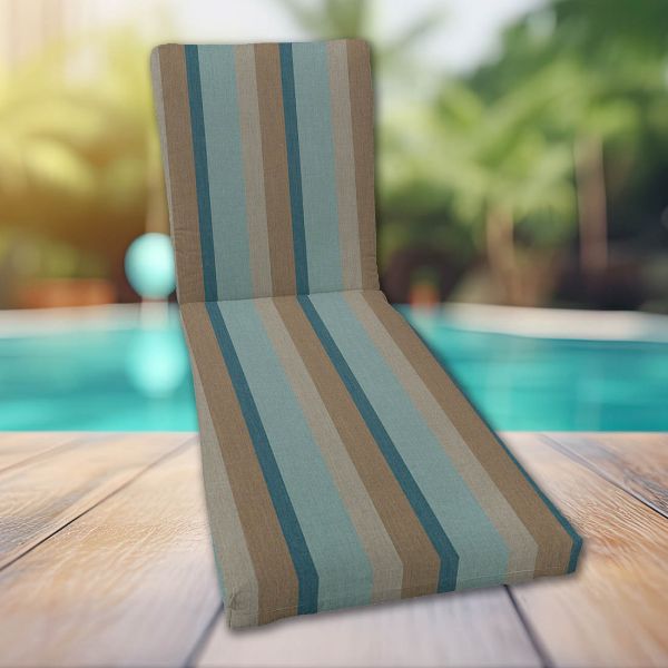 Classic Universal Chaise Lounge Cushions | Sunbrella Fabric | 3 Sizes