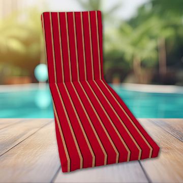 Classic Universal Chaise Lounge Cushions | Sunbrella Fabric | 3 Sizes