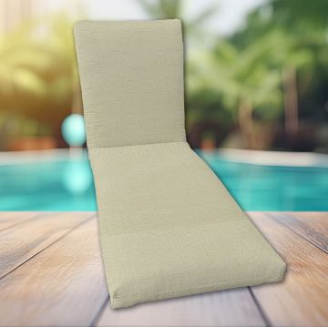 Classic Universal Chaise Lounge Cushions | Sunbrella Fabric | 3 Sizes
