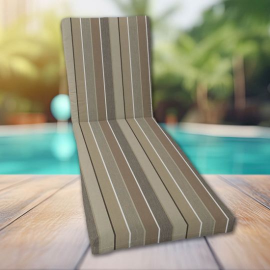 Classic Universal Chaise Lounge Cushions | Sunbrella Fabric | 3 Sizes