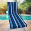 Classic Universal Chaise Lounge Cushions | Sunbrella Fabric | 3 Sizes