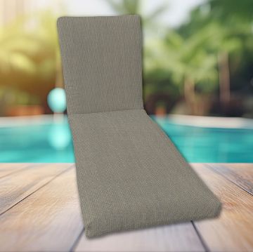 Classic Universal Chaise Lounge Cushions | Sunbrella Fabric | 3 Sizes