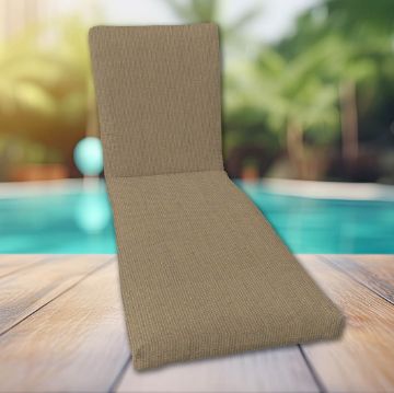Classic Universal Chaise Lounge Cushions | Sunbrella Fabric | 3 Sizes