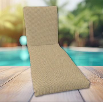 Classic Universal Chaise Lounge Cushions | Sunbrella Fabric | 3 Sizes