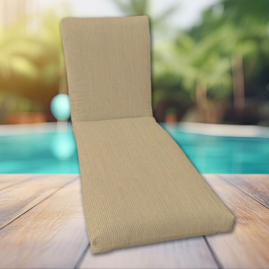 Classic Universal Chaise Lounge Cushions | Sunbrella Fabric | 3 Sizes