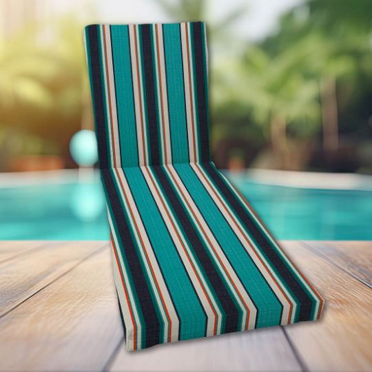 Classic Universal Chaise Lounge Cushions | Sunbrella Fabric | 3 Sizes
