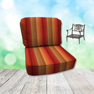 Astoria Sunset Hanamint Replacement Cushions Club Chair