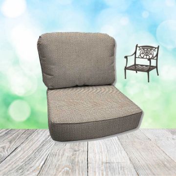 Bliss Sand Hanamint Replacement Cushions Club Chair