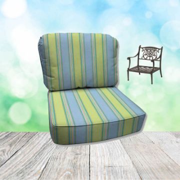 Bravada Limelight Hanamint Replacement Cushions Club Chair