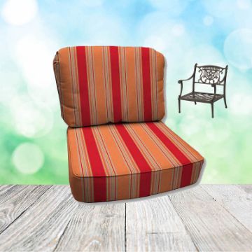 Bravada Salsa Hanamint Replacement Cushions Club Chair