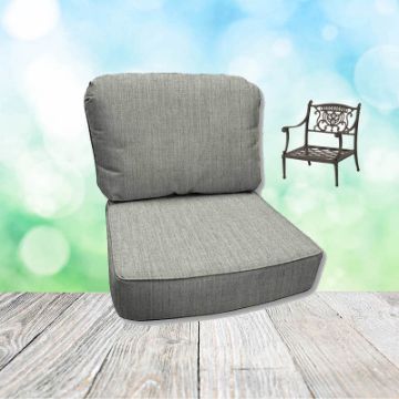 Canvas Granite Hanamint Replacement Cushions Club Chair