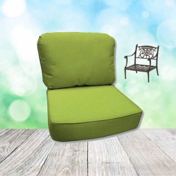 Canvas Macaw Hanamint Replacement Cushions Club Chair