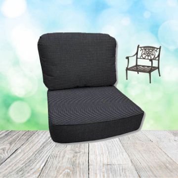 Canvas Twilight Hanamint Replacement Cushions Club Chair