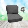 Cast Slate Hanamint Replacement Cushions Club Chair