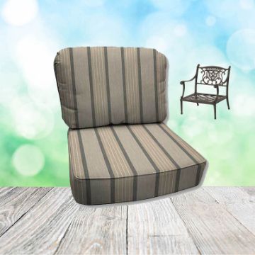 Cove Pebble Hanamint Replacement Cushions Club Chair