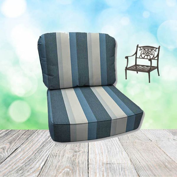 Gateway Coast Hanamint Replacement Cushions Club Chair
