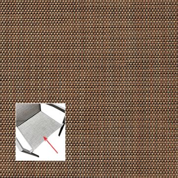 Phifer Madras Tweed Terracotta Bottom Replacement Sling Fabric