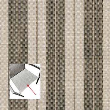 Phifer Spectrum Stripe Dune Bottom Replacement Sling Fabric