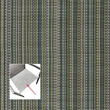 Phifer Trixie Stripe Myrtle Bottom Replacement Sling Fabric