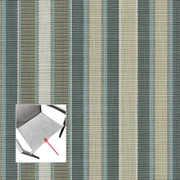 Phifer Windsor Stripe Spa Bottom Replacement Sling Fabric