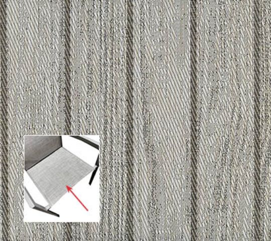 Phifer Woodgrain Teak Bone Bottom Replacement Sling Fabric