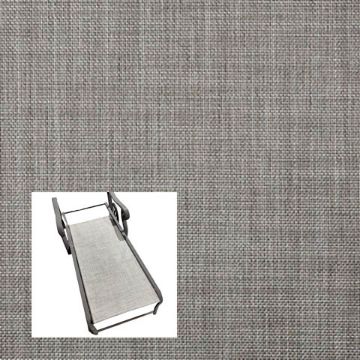 Augustine Pewter Patio Chaise Lounge Replacement Sling Bottom Only