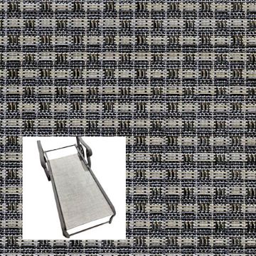 Burke Topaz Patio Chaise Lounge Replacement Sling Bottom Only