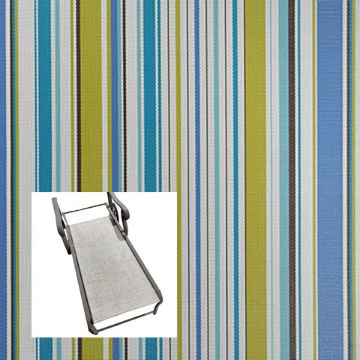 Coastline Peacock Patio Chaise Lounge Replacement Sling Bottom Only